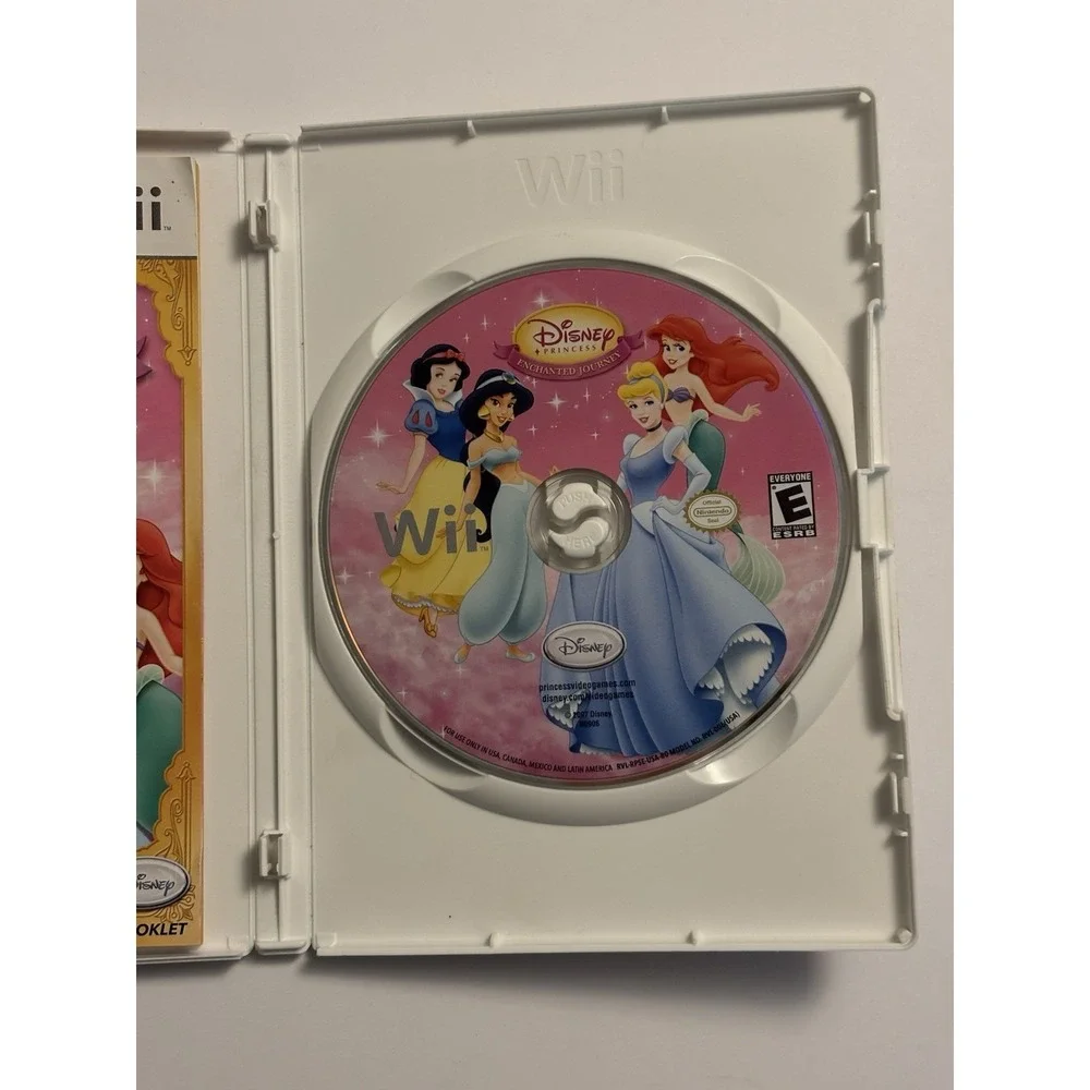 Disney Princess: Enchanted Journey (Nintendo Wii, 2007) with Manual Complete